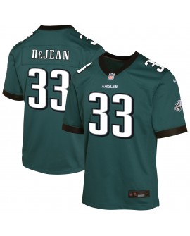 Cooper DeJean Philadelphia Eagles Nike Spiele-Trikot für Jugendliche – Mitternachtsgrün