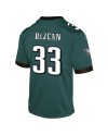 Cooper DeJean Philadelphia Eagles Nike Spiele-Trikot für Jugendliche – Mitternachtsgrün