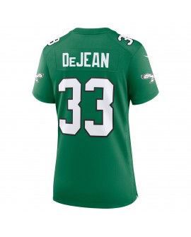 Cooper DeJean Philadelphia Eagles Nike Damen-Ausweichtrikot – Kelly Green