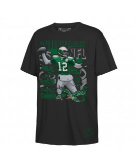 Randall Cunningham Philadelphia Eagles Mitchell & Ness Jugend-Starspieler-T-Shirt – Schwarz
