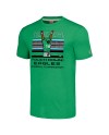 Randall Cunningham Philadelphia Eagles Homage Unisex Tecmo Bowl Retired Spieler Graphic Tri-Blend T-Shirt – Kelly Green