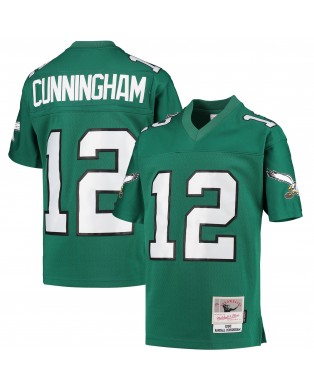 Randall Cunningham Philadelphia Eagles Mitchell & Ness Youth 1990 Retired Spieler Legacy Trikot – Kelly Green