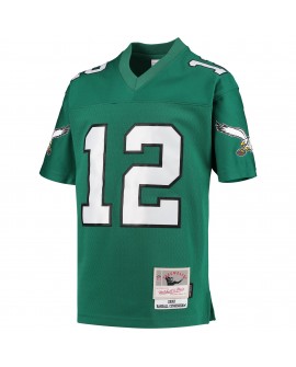 Randall Cunningham Philadelphia Eagles Mitchell & Ness Youth 1990 Retired Spieler Legacy Trikot – Kelly Green