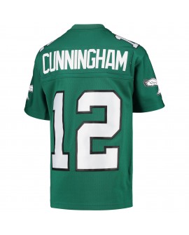 Randall Cunningham Philadelphia Eagles Mitchell & Ness Youth 1990 Retired Spieler Legacy Trikot – Kelly Green