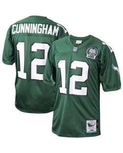 Randall Cunningham Philadelphia Eagles 1992 Mitchell & Ness Authentic Throwback-Spielertrikot im Ruhestand – Grün