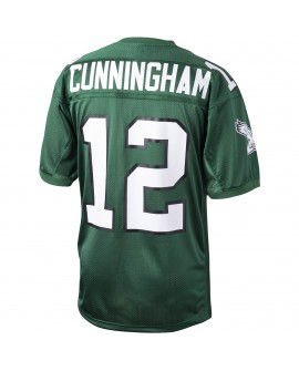 Randall Cunningham Philadelphia Eagles 1992 Mitchell & Ness Authentic Throwback-Spielertrikot im Ruhestand – Grün
