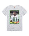 Reggie White Philadelphia Eagles Homage Unisex NFL Topps Trading Card Tri-Blend T-Shirt – Grau