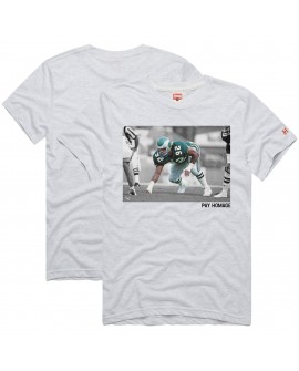 Reggie White Philadelphia Eagles Homage Unisex Pay Homage Tri-Blend T-Shirt – Ash