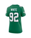 Reggie White Philadelphia Eagles Nike Damen-Ausweichtrikot – Kelly Green