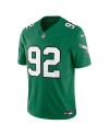 Reggie White Philadelphia Eagles Nike Alternate Vapor F.U.S.E. Limitiertes Trikot – Kelly Green