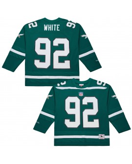 Reggie White Philadelphia Eagles Mitchell & Ness Maxxed Out Mode-Hockey-Trikot – Kelly Green