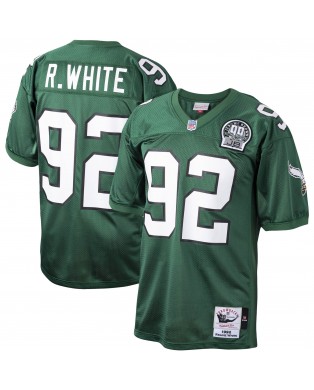 Reggie White Philadelphia Eagles Mitchell & Ness Authentic Throwback-Spielertrikot im Ruhestand – Grün