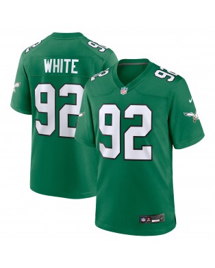 Reggie White Philadelphia Eagles Nike Ausweichtrikot für ausgeschiedene Spieler – Kelly Green