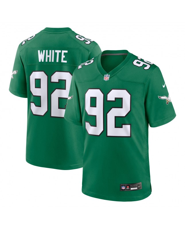 Reggie White Philadelphia Eagles Nike Ausweichtrikot für ausgeschiedene Spieler – Kelly Green