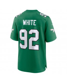 Reggie White Philadelphia Eagles Nike Ausweichtrikot für ausgeschiedene Spieler – Kelly Green