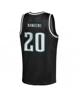 Brian Dawkins Philadelphia Eagles Mitchell & Ness Jugendspieler im Ruhestand, NFL-Basketball-Modetrikot – Schwarz