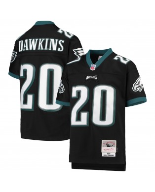 Brian Dawkins Philadelphia Eagles Mitchell & Ness Youth 2004 Legacy Retired Spieler Trikot – Schwarz