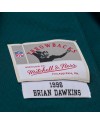 Brian Dawkins Philadelphia Eagles Mitchell & Ness x Golf Wang Unisex 1996 Legacy Fashion Trikot – Mitternachtsgrün