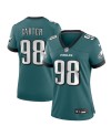 Jalen Carter Philadelphia Eagles Nike Damen-Team-Spieler Trikot – Mitternachtsgrün
