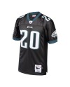 Brian Dawkins Philadelphia Eagles 2003 Mitchell & Ness Authentic Throwback-Spielertrikot im Ruhestand – Schwarz