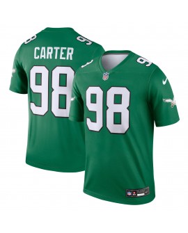 Jalen Carter Philadelphia Eagles Nike Legend Spieler Performance Top – Kelly Green