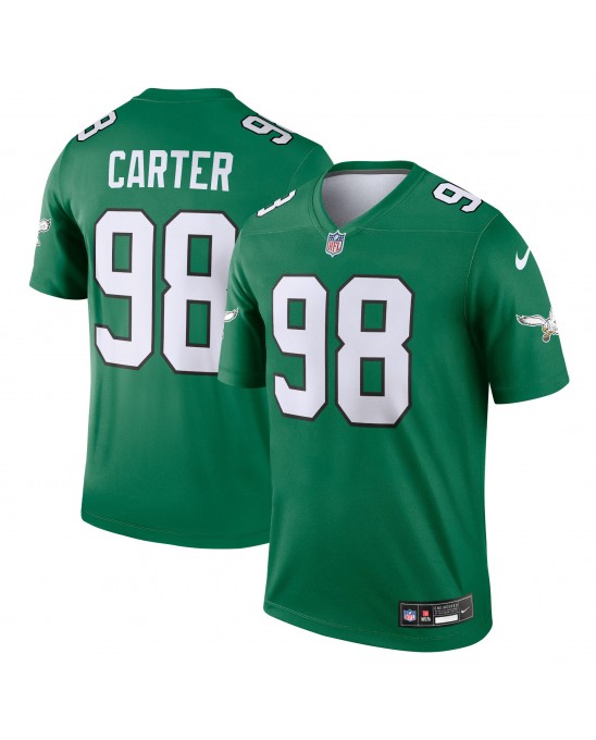 Jalen Carter Philadelphia Eagles Nike Legend Spieler Performance Top – Kelly Green