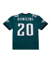 Brian Dawkins Philadelphia Eagles Mitchell & Ness 2007 Authentic Throwback-Spielertrikot im Ruhestand – Grün
