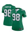 Jalen Carter Philadelphia Eagles Nike Alternate Legend Spieler Performance-Oberteil für Damen – Kelly Green
