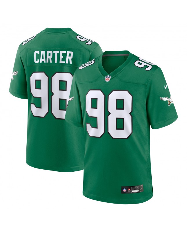 Jalen Carter Philadelphia Eagles Nike Alternatives Spieler Trikot – Kelly Green