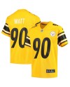 T.J. Watt Pittsburgh Steelers Nike Jugend-Inverted-Team-Spieler Trikot – Gold