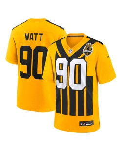 T.J. Watt Pittsburgh Steelers Nike Youth Alternate 1933 Throwback-Spieler Trikot – Gold