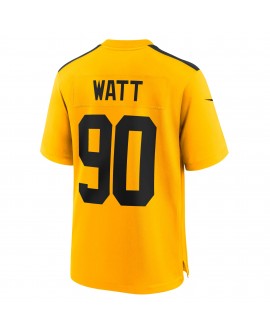 T.J. Watt Pittsburgh Steelers Nike Youth Alternate 1933 Throwback-Spieler Trikot – Gold