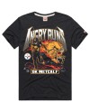 DK Metcalf Pittsburgh Steelers Homage Unisex Angry Runs Spieler Graphic Tri-Blend T-Shirt – Anthrazit