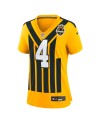 DK Metcalf Pittsburgh Steelers Nike Damen Alternate 1933 Throwback-Spieler Trikot – Gold