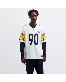 T.J. Watt Pittsburgh Steelers Nike Vapor F.U.S.E. Limitiertes Trikot – Weiß