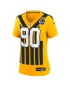 T.J. Watt Pittsburgh Steelers Nike Damen Alternate 1933 Throwback-Spieler Trikot – Gold