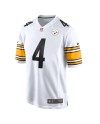 DK Metcalf Pittsburgh Steelers Nike Spiele-Trikot – Weiß