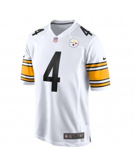 DK Metcalf Pittsburgh Steelers Nike Spiele-Trikot – Weiß