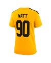 T.J. Watt Pittsburgh Steelers Nike Damen Alternate 1933 Throwback-Spieler Trikot – Gold