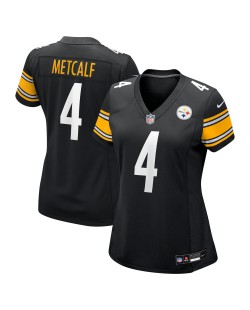 DK Metcalf Pittsburgh Steelers Nike Damen-Team-Spieler Trikot – Schwarz