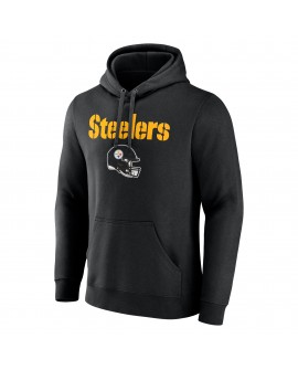 T.J. Watt Pittsburgh Steelers Team Wordmark Pullover Hoodie – Schwarz