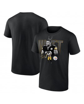 T.J. Watt Pittsburgh Steelers Humble Shadow Spieler T-Shirt – Schwarz