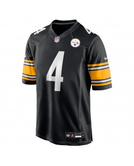 DK Metcalf Pittsburgh Steelers Nike Jugend-Spieler Trikot – Schwarz