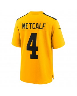 DK Metcalf Pittsburgh Steelers Nike Alternate 1933 Throwback-Spieler Trikot – Gold