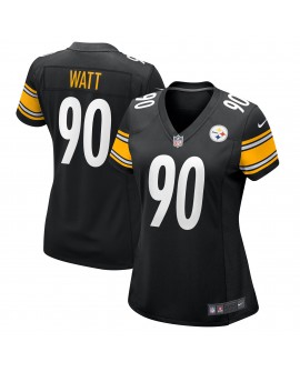T.J. Watt Pittsburgh Steelers Nike Damen-Team-Spieler Trikot – Schwarz