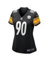 T.J. Watt Pittsburgh Steelers Nike Damen-Team-Spieler Trikot – Schwarz