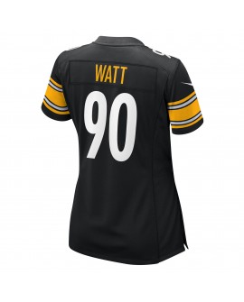T.J. Watt Pittsburgh Steelers Nike Damen-Team-Spieler Trikot – Schwarz