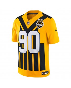 T.J. Watt Pittsburgh Steelers Nike Alternate Vapor F.U.S.E. Limitiertes Trikot – Gold