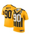 T.J. Watt Pittsburgh Steelers Nike Alternate 1933 Throwback Legend Spieler Performance Top – Gold