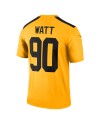 T.J. Watt Pittsburgh Steelers Nike Alternate 1933 Throwback Legend Spieler Performance Top – Gold